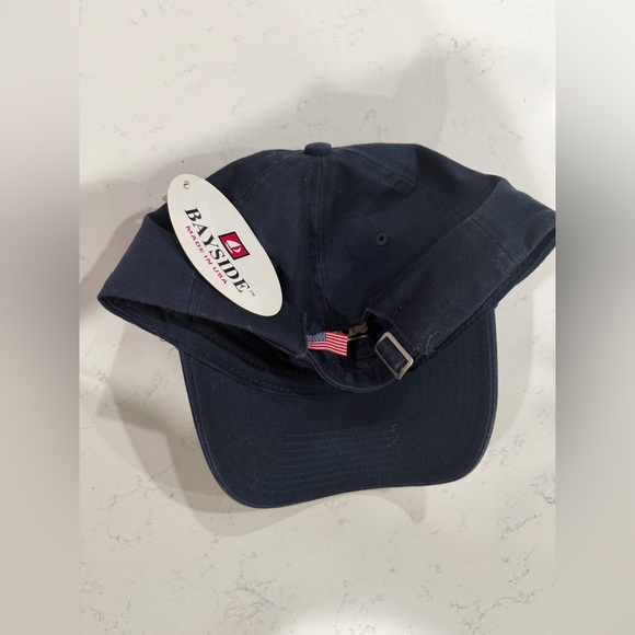 NWT “Very Stable Genius” Baseball Cap - Navy, Embroidered Text - Picture 3 of 5